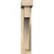 Ekena Millwork Westlake Block Rough Sawn Bracket w/ Offset Brace, Douglas Fir, 4"W x 16"D x 20"H BKT0402X16X20WTL05RDF - alternate 3